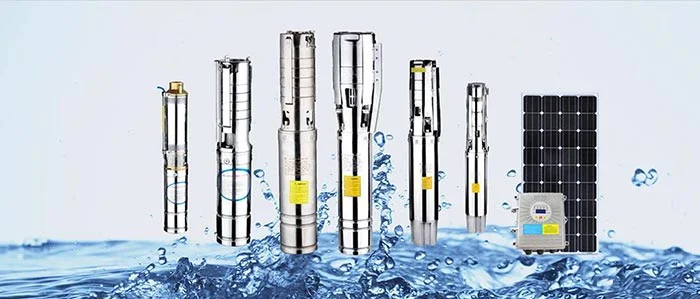 300W 600W Solar Submersible Deep Well Pumps, Solar Water Pump for Garden Irrigation (SC Series)